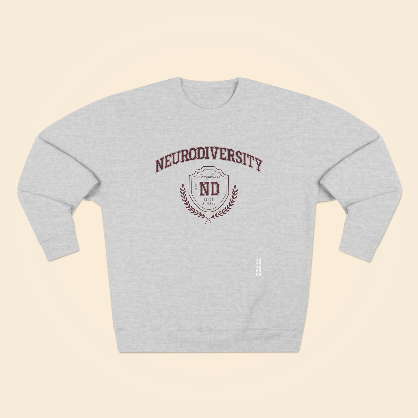 Neurodiversity Varsity Unisex Sweatshirt